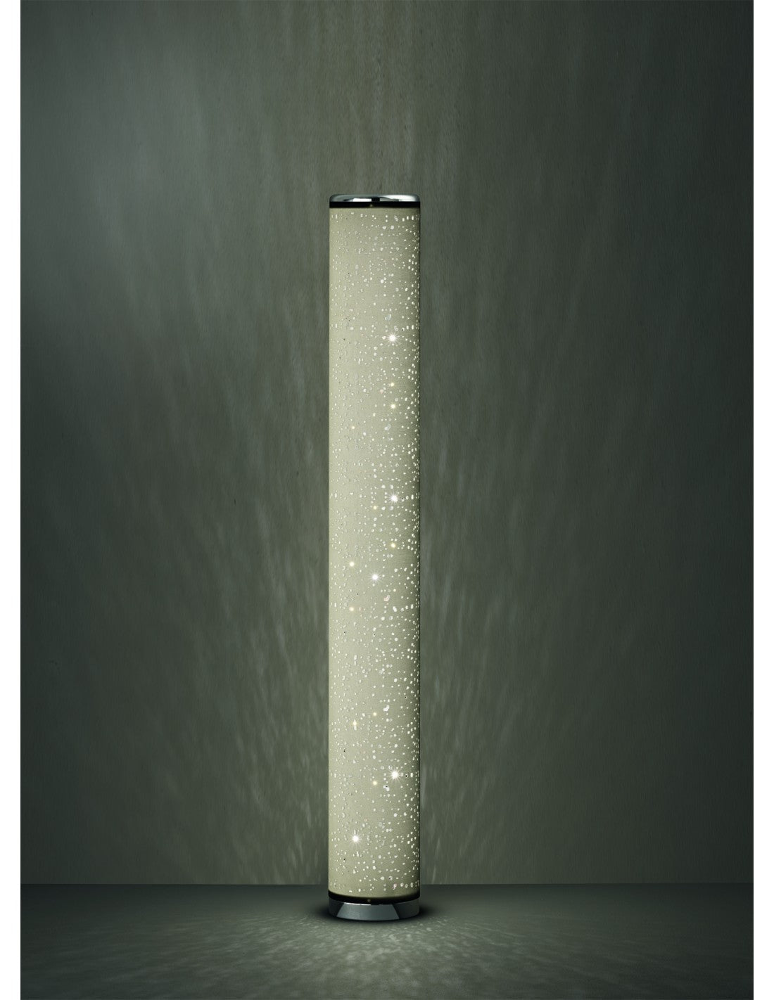 Piantana Moderna Led Tico H103 cm Tessuto Bianco Trio Lighting