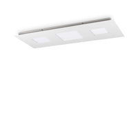 Lampada da soffitto bianco L 1100 x H 40 x P 500 mm