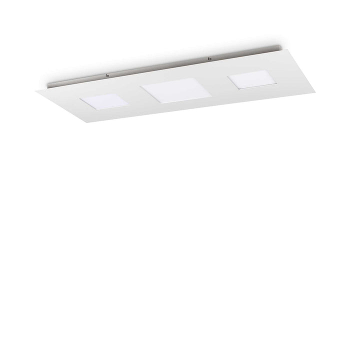 Lampada da soffitto bianco L 1100 x H 40 x P 500 mm