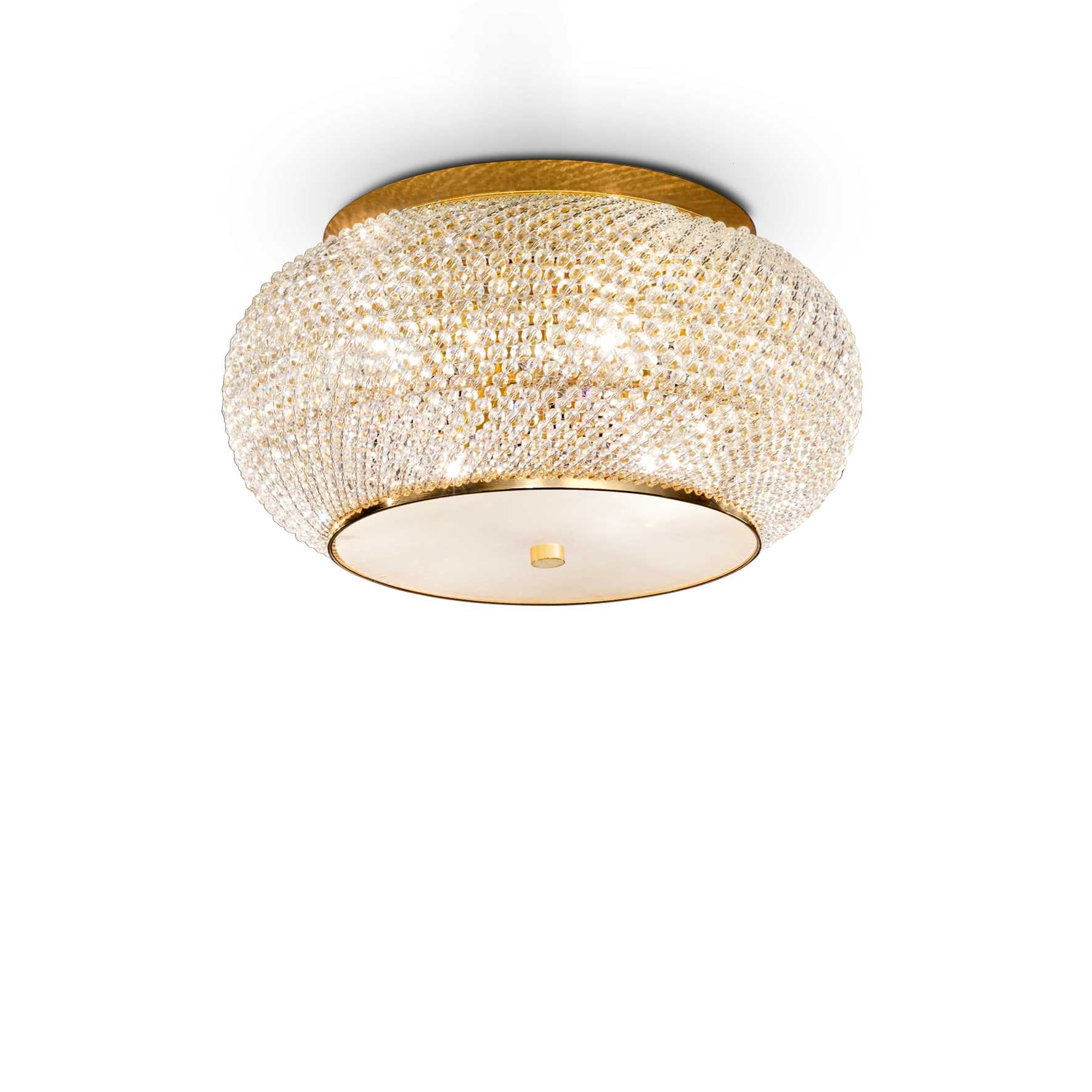 Lampada da soffitto oro D 400 x H 220 mm