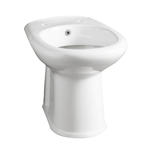 Vaso-bidet confort 40 con erogatore e scarico a pavimento