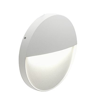 Segna Passo 6W Led 4000K  linea geo round  bianco