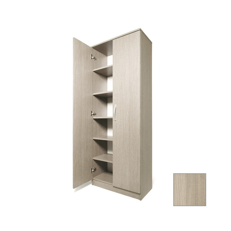 Armadio scarpiera multiuso Olmo in legno nobilitato 2 ante h182x71x38