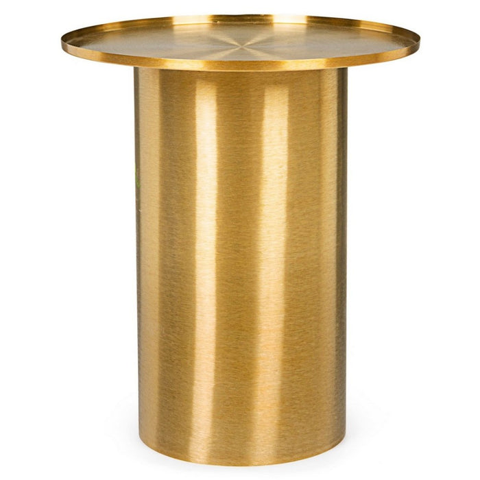 Tavolino Gold in metallo stile atmosphere cm Ø51x59h