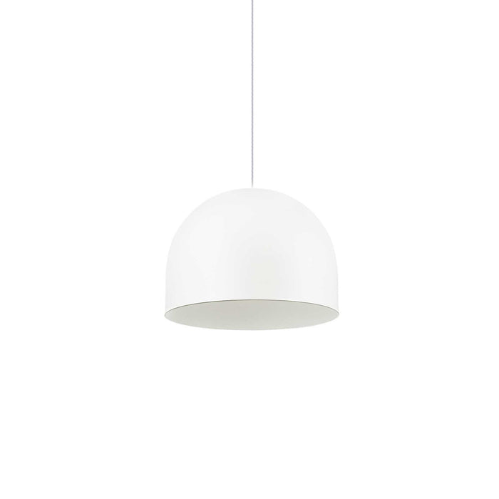 Lampada a sospensione bianco D 135 x H min 350 - max 5920 mm