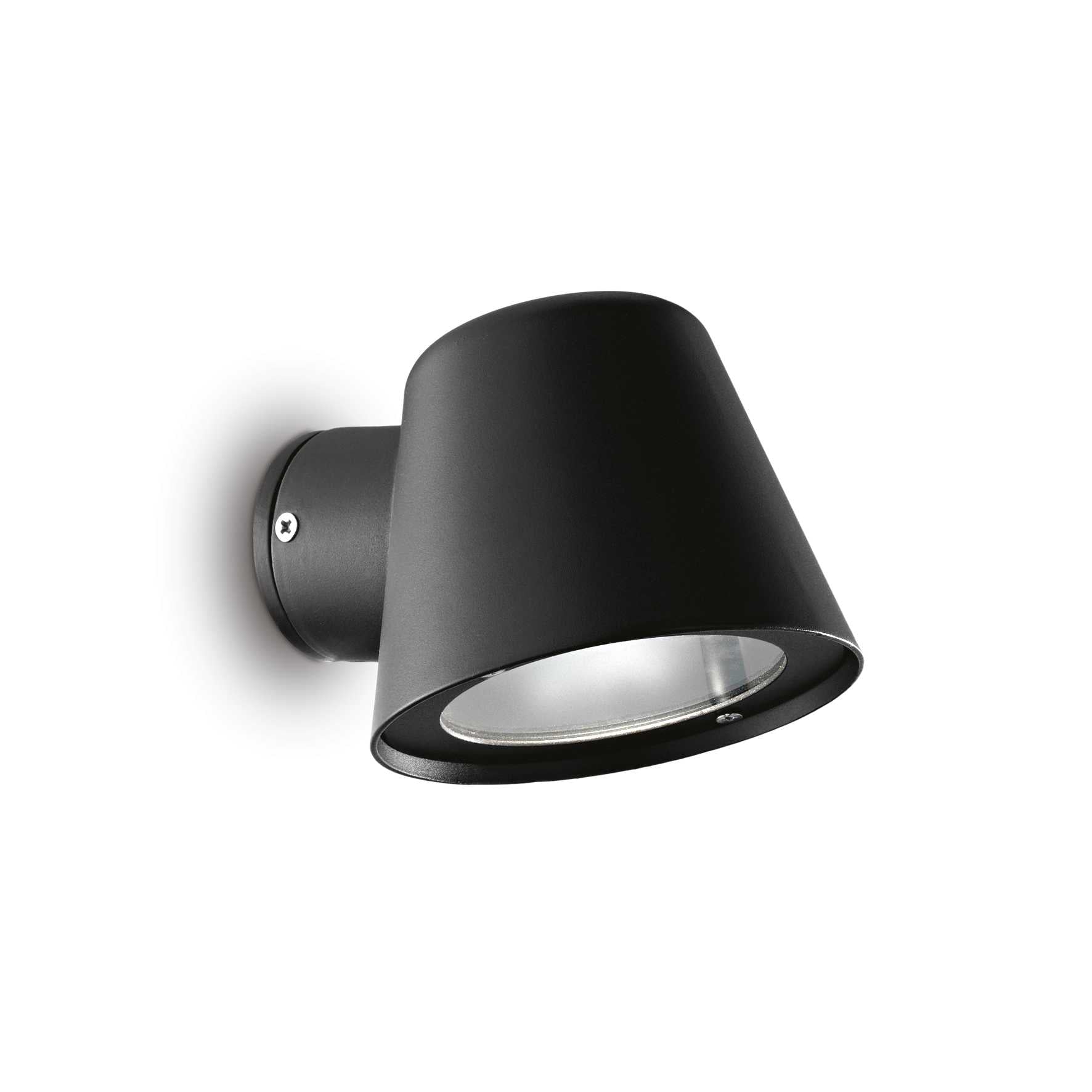 Lampada da parete GAS, nera - L 115 x H 95 x P 150 mm