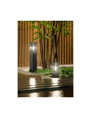 Paletto Alto da Esterno Garonne Antracite H80 cm Trio Lighting