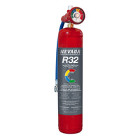 Bomboletta gas refrigerante R32 con manometro - 780 gr.