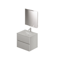 Composizione bagno da 60 colore Bianco H54x61x46cm