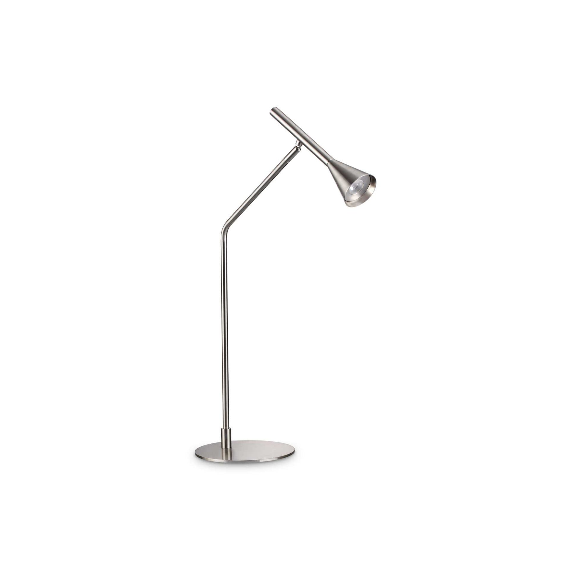 Lampada tavolo Diesis Nickel D190xH655xP430mm