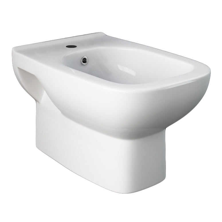 Bidet sospeso con rubinetto integrato