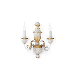 Lampada da parete Firenze bianca - L 330 x H 380 x P 170 mm