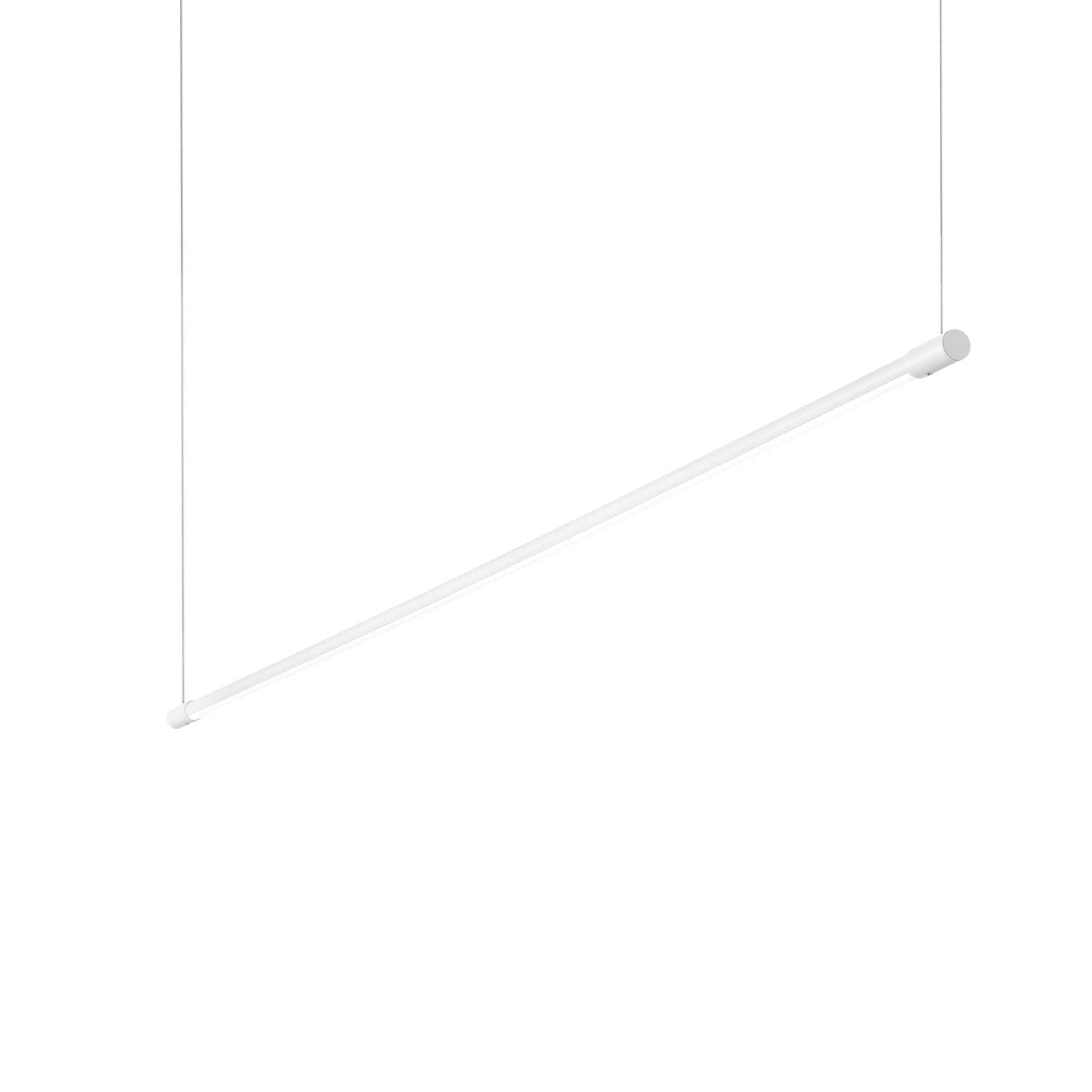 Lampada a sospensione bianco L 1460 x H min 270 - max 2120 x P 20 mm