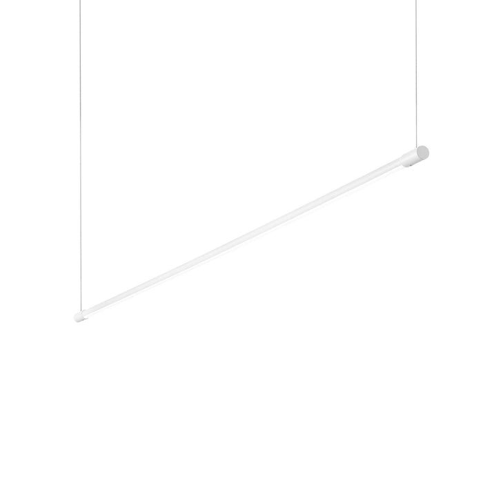 Lampada a sospensione bianco L 1460 x H min 270 - max 2120 x P 20 mm