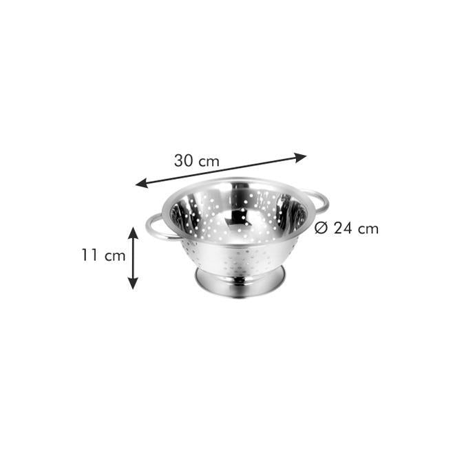 Colpasta con base GrandChef in acciaio inox D24 cm