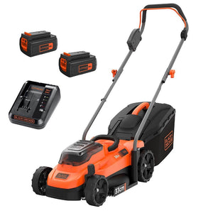 Rasaerba a batteria senza filo Black&Decker BCMW3318L2-QW doppia batteria da 18V