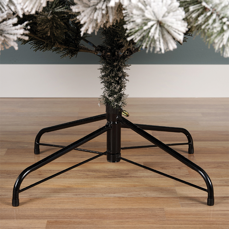 Albero di Natale Vancover innevato H 210 x Ø132 cm