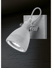 Faretto Spot GU10 Orientabile Concrete Calcestruzzo Trio Lighting