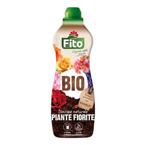 Concime liquido Biofito per gerani e piante fiorite - 1 litro