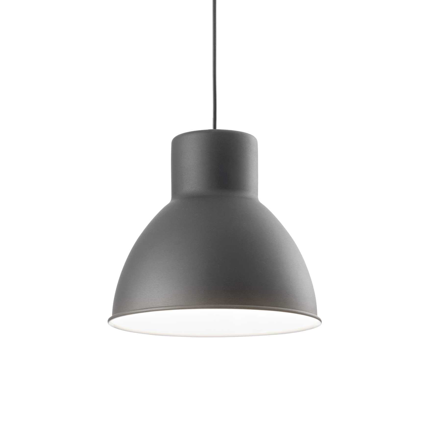 Lampada a sospensione grigio D 275 x H min 490 - max 2240 mm