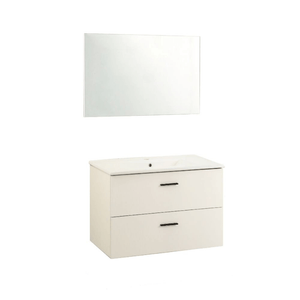 Mobile bagno sospeso Lario bianco 80x46 cm