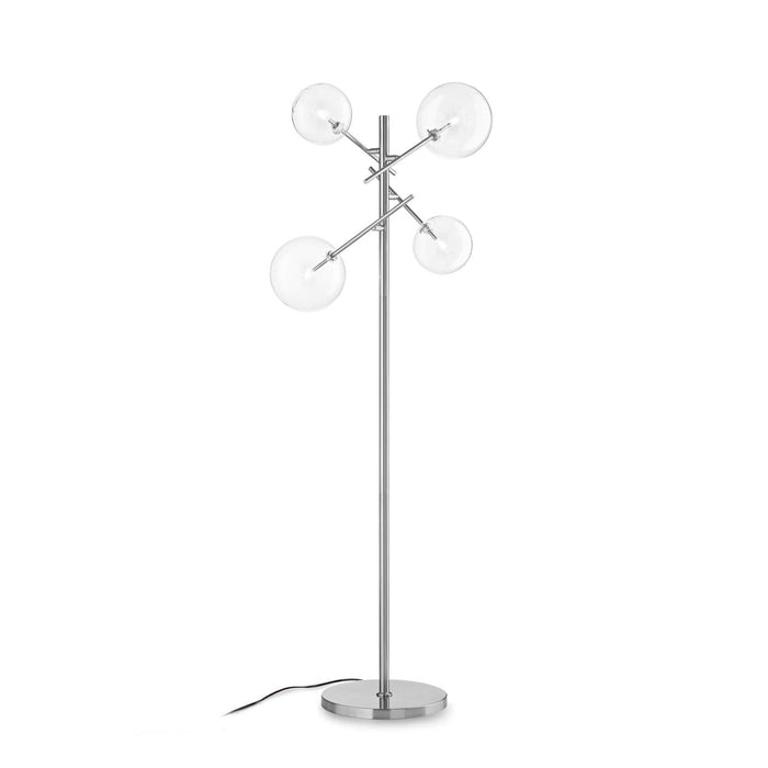 Lampada da terra cromo D 560 x H 1660 mm