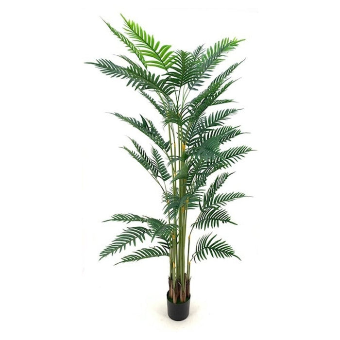 Palma areca finta 180 cm con vaso