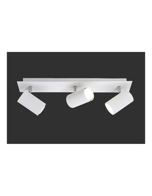 Faretto Da Soffitto 3 Spot Orientabili Marley Bianco Trio Lighting