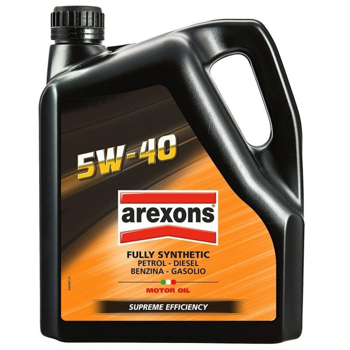 Arexons Olio Motore ARX 5W40 4Lt Lubrificante Sintetico