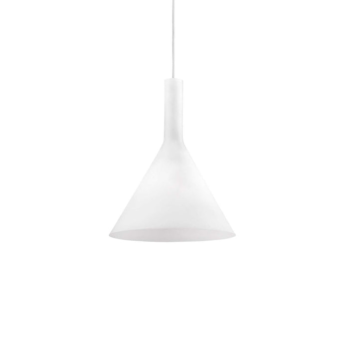 Lampada a sospensione bianco D 200 x H min 510 - max 2260 mm