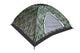 Tenda da campeggio per 2 persone colore verde militare 200x140x100 cm