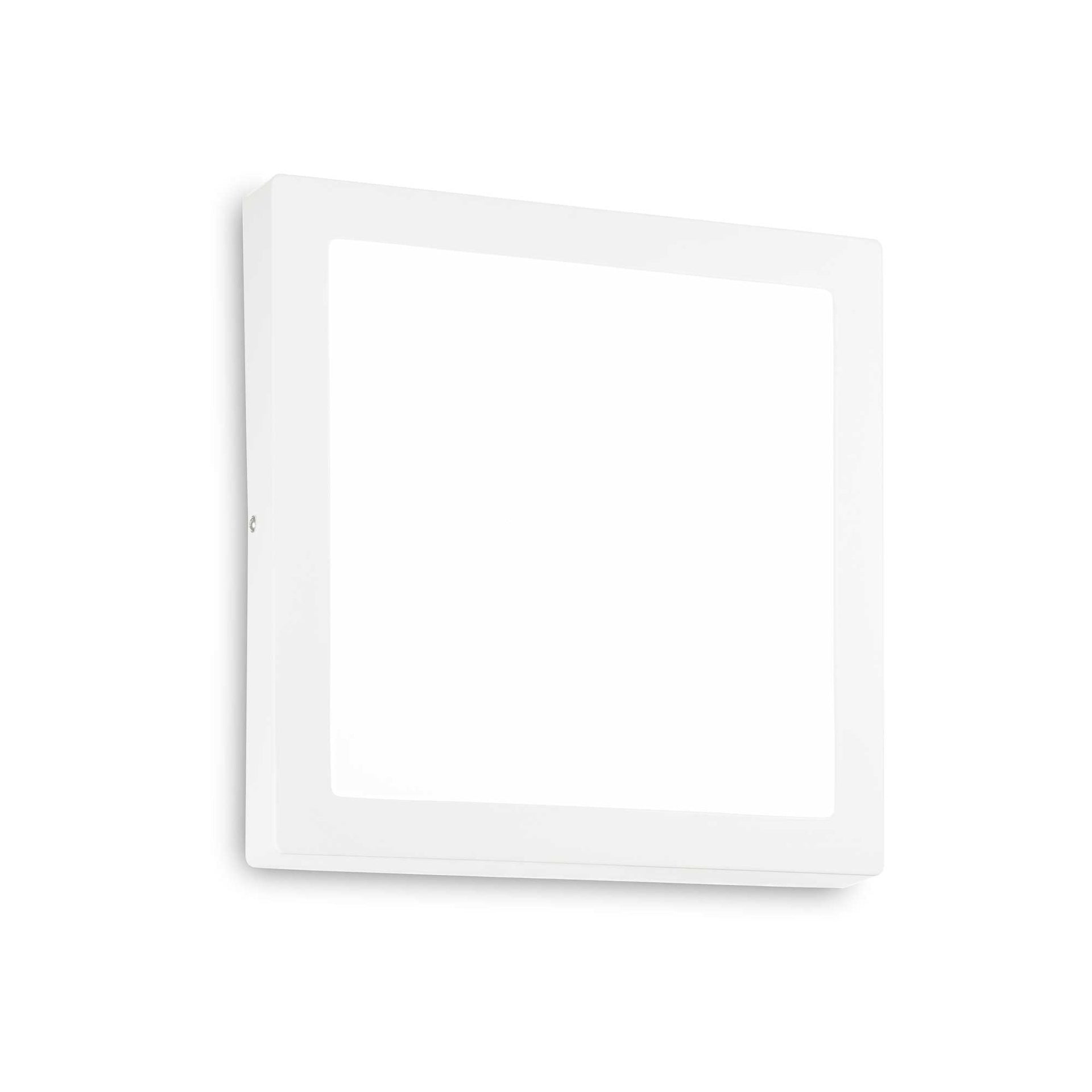 Lampada da soffitto bianco L 400 x H 40 x P 400 mm