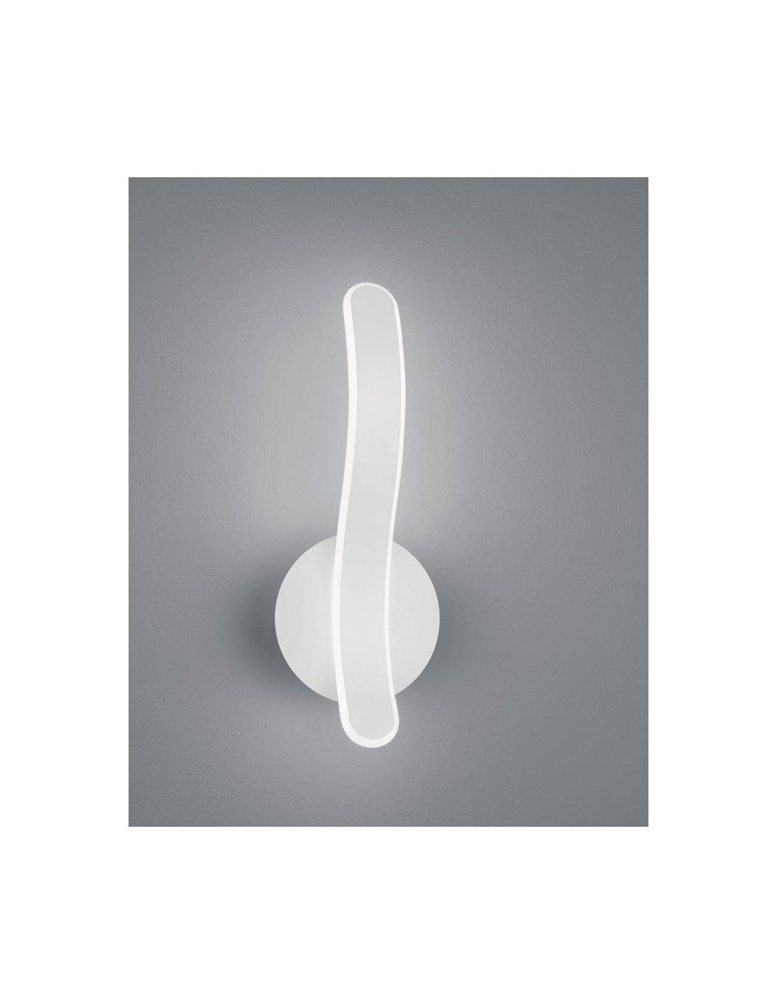 Applique Parete Design Led Dimmer 4000k Parma Bianco Trio Lighting