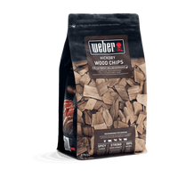 Chips di legno da affumicatura Weber miscela Hickory da 700 g (codice prodotto 17624)