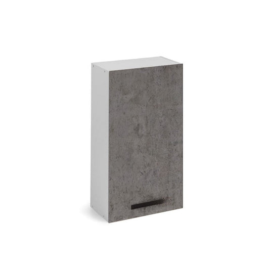 Pensile per cucina grigio cemento 1 anta Cm 30x32xH 72