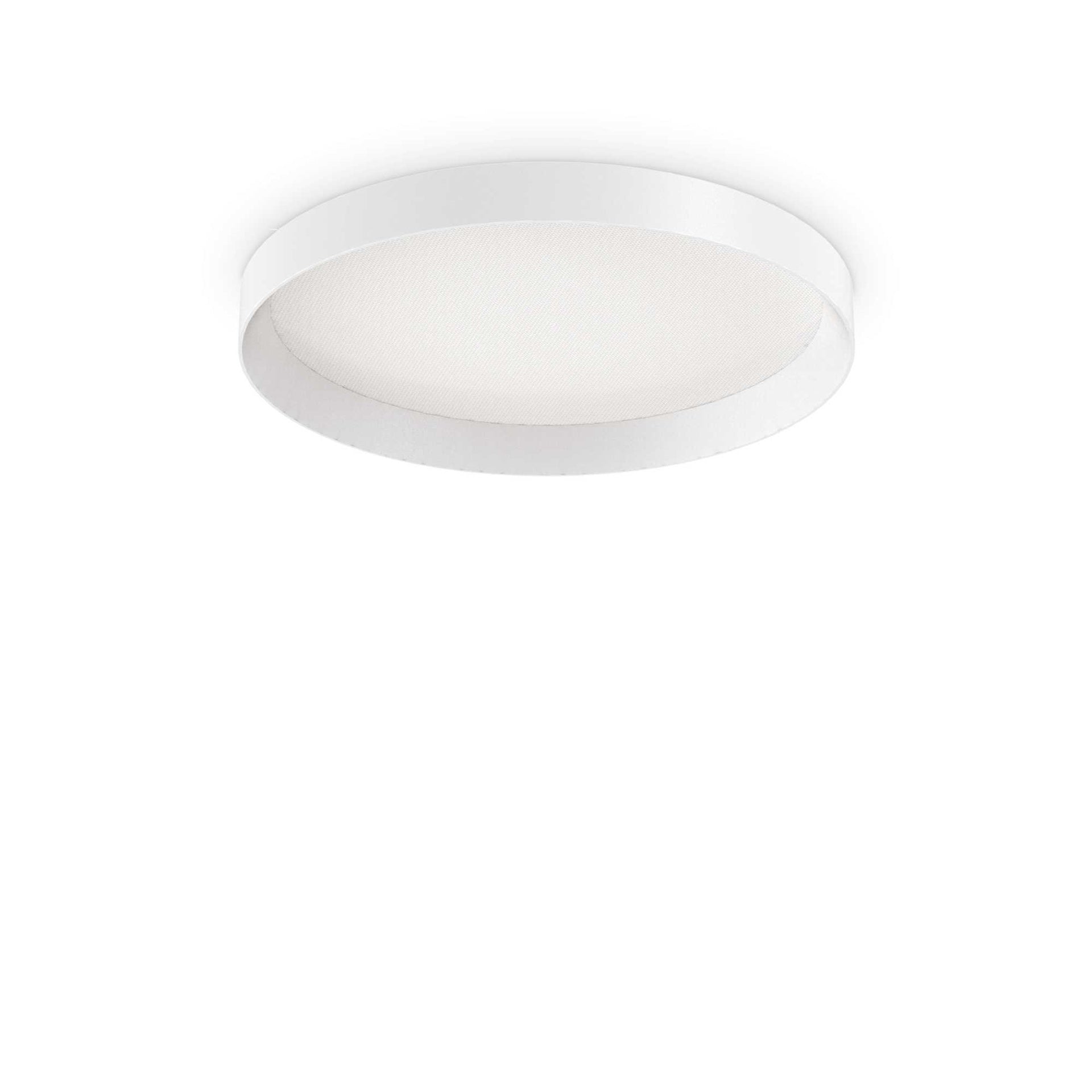 Lampada da soffitto bianco D 450 x H 78 mm