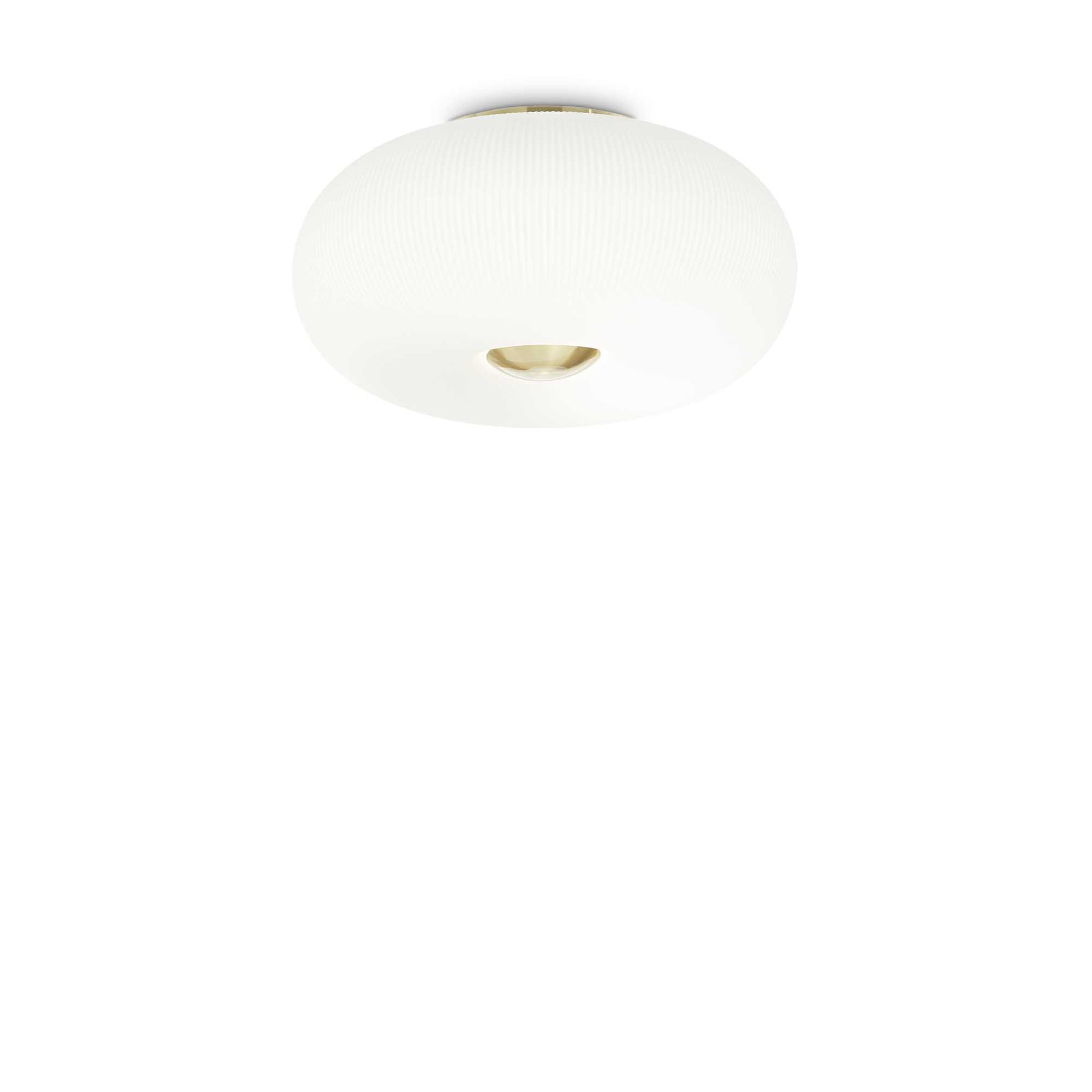 Lampada da soffitto bianco D 400 x H 210 mm