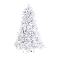 Albero di Natale Alberg bianco innevato H 210 x Ø130 cm