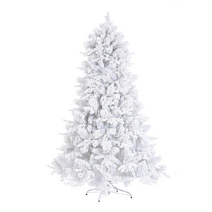 Albero di Natale Alberg bianco innevato H 210 x Ø130 cm