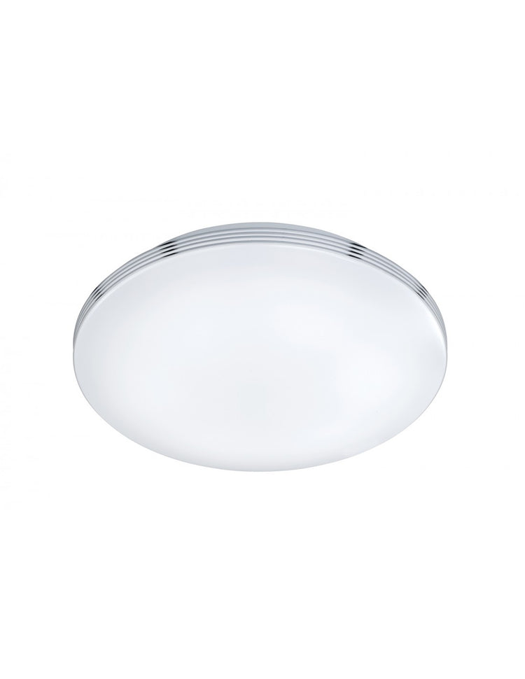 Plafoniera Led IP44 Dimmerabile Apart Bianco Ø35 cm Trio Lighting