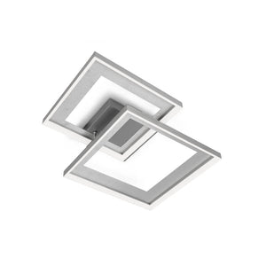 Luce soffitto LED CCT, 56,8 cm, 25 W, alluminio