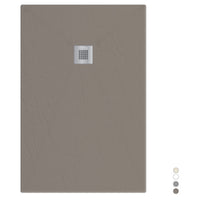 Piatto doccia rettangolare bianco 80x140 cm