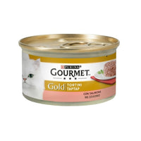 Gourmet Gold tortini con salmone Purina 85 grammi