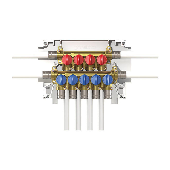 Kit collettore sanitario K4.3 con connessione multi-integrata