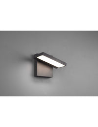 Applique Da Esterno Led Orientabile Alluminio Antracite IP54 Horton Trio Lighting