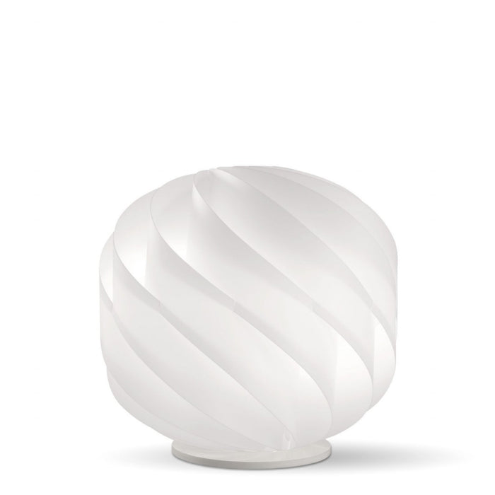 Lampada da Tavolo LAP Bianco in Plastica Cm. 15 x 15 h