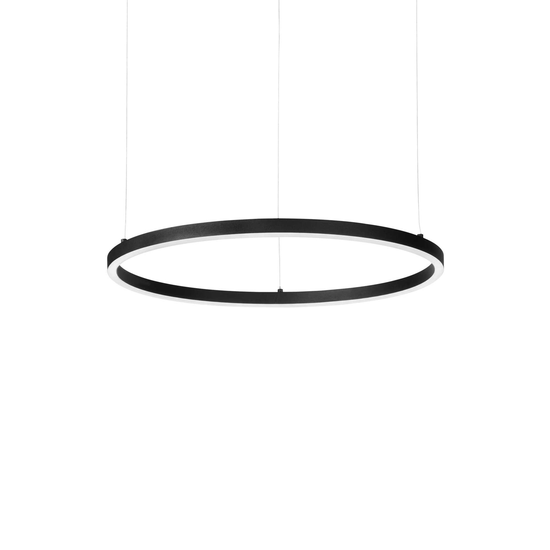 Lampada a sospensione nero D 500 x H min 275 - max 2025 mm