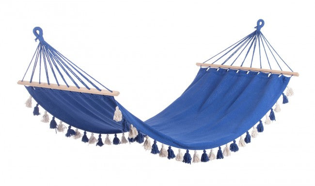 4x Amaca Tassel Blu 100X200