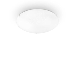 Lampada da soffitto bianco D 300 x H 100 mm