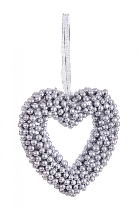 12x Pendaglio Everly Cuore Argento